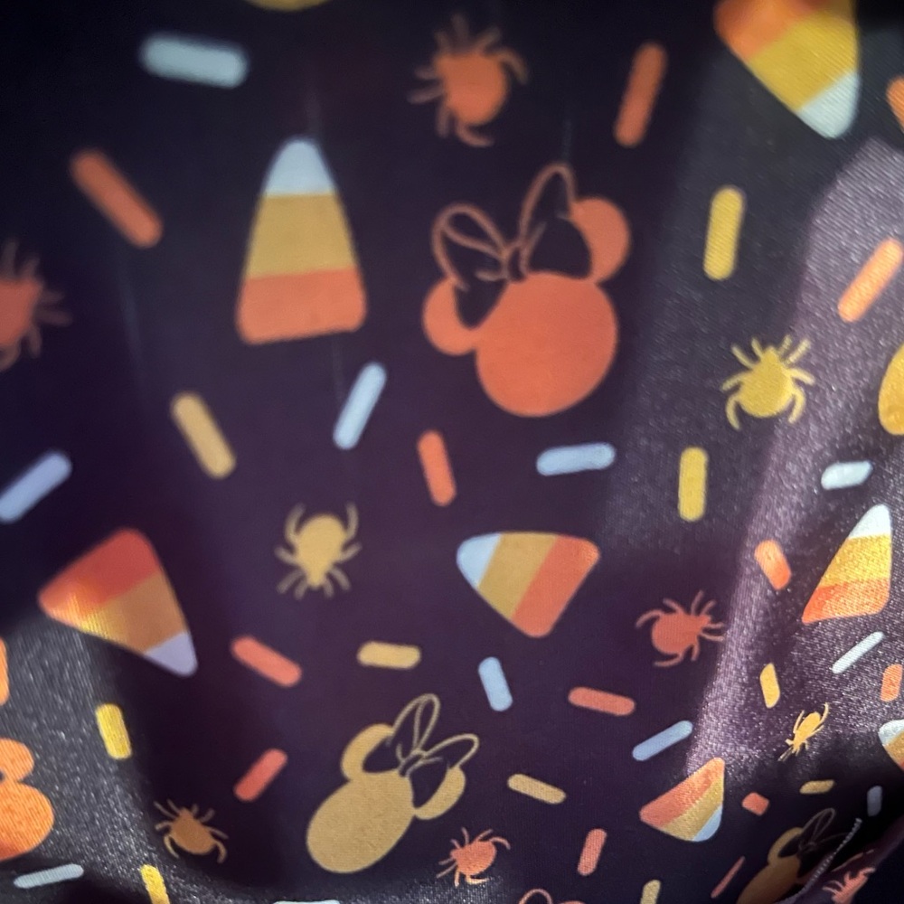 Loungefly x Disney Minnie Mouse Candy Corn Cupcake Mini Backpack Glow in Dark - Picture 10 of 11